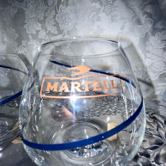 Rastal Martell Cognac Balloon Snifter Glasses set of 2 made in Germany. - Picture 6 of 11